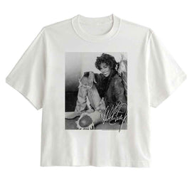 WHITNEY HOUSTON SIGNATURE 4 LADIES FESTIVAL CALI S T-Shirt in White