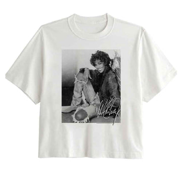 WHITNEY HOUSTON SIGNATURE 4 LADIES FESTIVAL CALI S T-Shirt in White