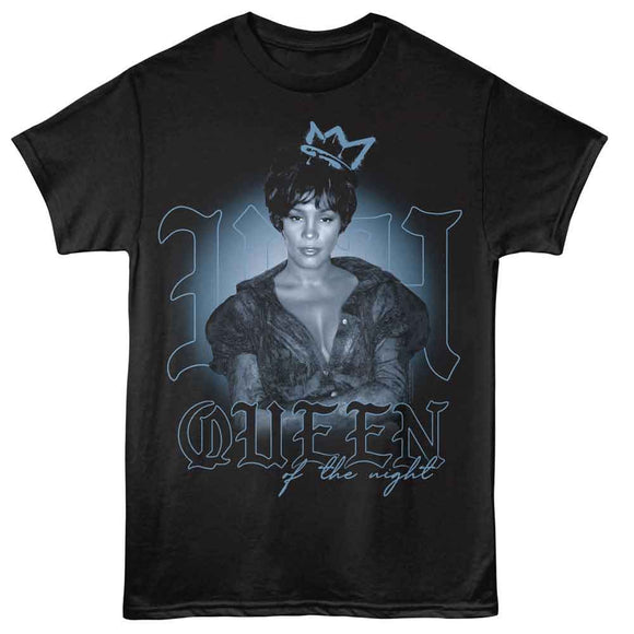 WHITNEY HOUSTON QUEEN S T-Shirt in Black
