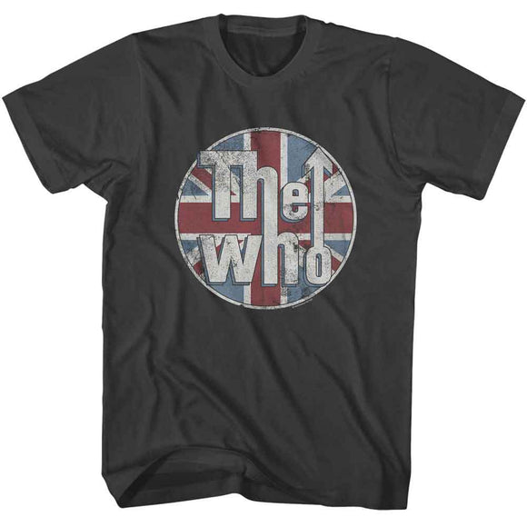 THE WHO UNION JACK S T-Shirt in Smoke