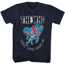 THE WHO LONG LIVE ROCK 79 S T-Shirt in NAVY