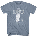 THE WHO WHOS NEXT LIFE HOUSE S T-Shirt in Indigo Heather