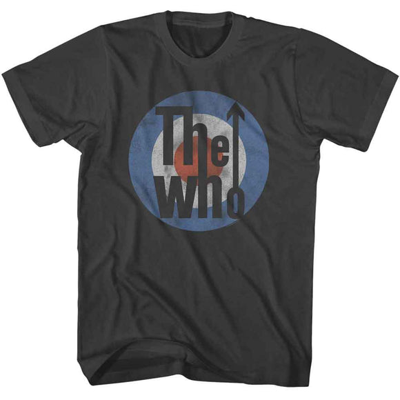 THE WHO CIRCLE LOGO S T-Shirt in Smoke