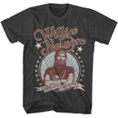 WILLIE NELSON OUTLAW COUNTRY S T-Shirt in Smoke