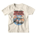 WORLD OF OUTLAWS YOUTH XS 5 6 T-Shirt in Natural