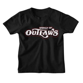 WORLD OF OUTLAWS LOGO TODDLER 2T T-Shirt in Black