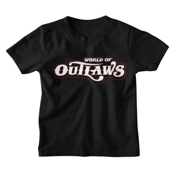 WORLD OF OUTLAWS LOGO TODDLER 2T T-Shirt in Black