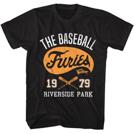THE WARRIORS BASEBALL FURIES S T-Shirt in Black