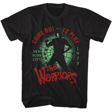 THE WARRIORS COME OUT TO PLAY S T-Shirt in Black