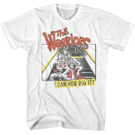 THE WARRIORS PRIMARY DIG IT S T-Shirt in White