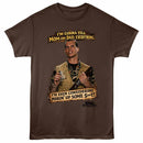 Weird Science Im Gonna Tell Dark Chocolate Adult T-Shirt