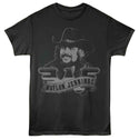 Waylon Jennings Waylon Jennings Portrait And Logo Adult T-Shirts