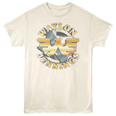 WAYLON JENNINGS LOGO AND TEXAS S T-Shirt in Natural