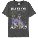 WAYLON JENNINGS FADED BRICKS COMFORT COLOR S T-Shirt in Pepper