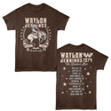 Waylon Jennings Waylon Jennings Nashville Rebel Cowboy Adult T-Shirts