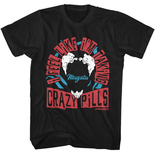 Zoolander Crazy Pills Adult T-Shirts