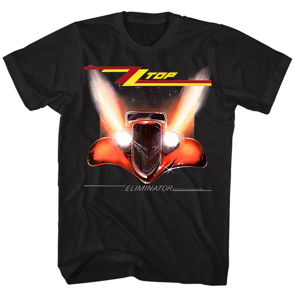 ZZ TOP ELIMINATOR COVER S T-Shirt in Black