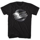 ZZ TOP METAL LOGO S T-Shirt in Black