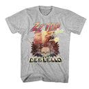 ZZ TOP DEGUELLO S T-Shirt in GRAY Heather