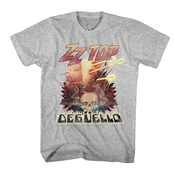 ZZ TOP DEGUELLO S T-Shirt in GRAY Heather