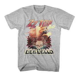 ZZ TOP DEGUELLO S T-Shirt in GRAY Heather