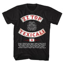 ZZ TOP TEXICALI S T-Shirt in Black