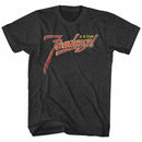 ZZ TOP FANDANGO LOGO S T-Shirt in Black Heather