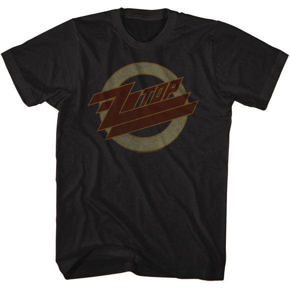 ZZ TOP LOGOFADE S T-Shirt in Black