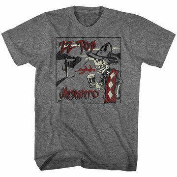 ZZ TOP MESCALERO S T-Shirt in Graphite Heather