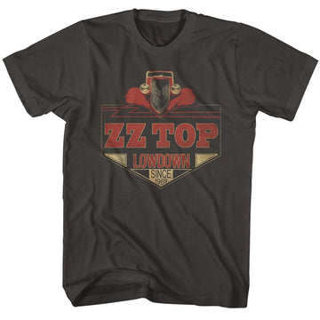 ZZ TOP LOWDOWN S T-Shirt in Smoke