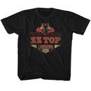 ZZ TOP LOWDOWN TODDLER 2T T-Shirt in Black