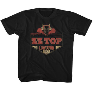 Zz Top Lowdown Youth T-Shirts