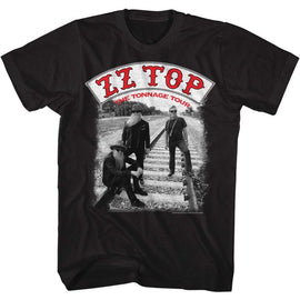 ZZ TOP TONNTOUR S T-Shirt in Black