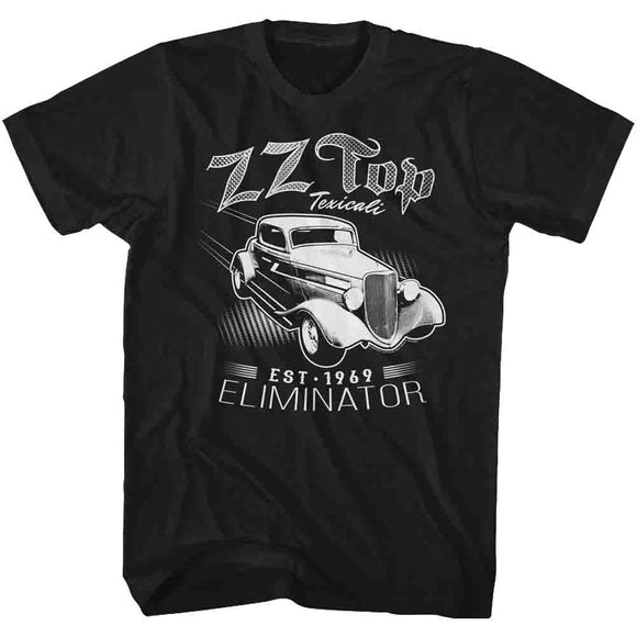 ZZ TOP ELIMINATOR TEXICALI S T-Shirt in Black