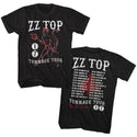 Zz Top Tonnage Tour 17 Adult T-Shirts