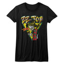 ZZ TOP DIA DE LOS MESCALERA LADIES S T-Shirt in Black