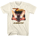 ZZ TOP ELIMINATOR S T-Shirt in Natural