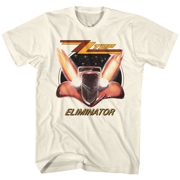 ZZ TOP ELIMINATOR S T-Shirt in Natural