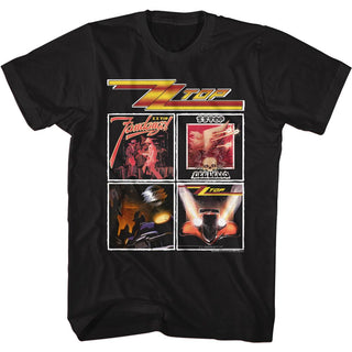 Zz Top Top Albums Adult T-Shirts