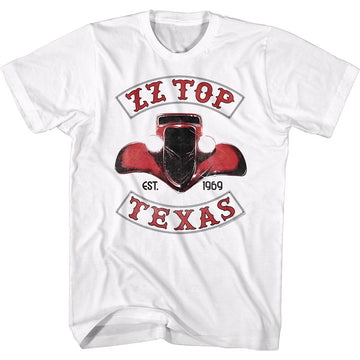 ZZ TOP ZZTOPTEXAS S T-Shirt in White