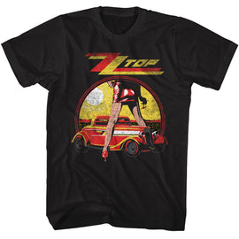 ZZ TOP LEGS S T-Shirt in Black