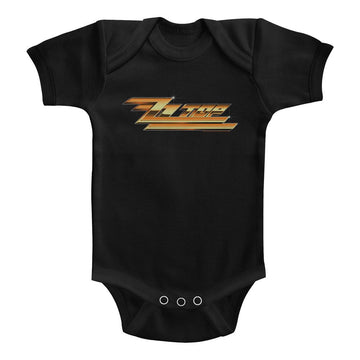 ZZ TOP LOGO INFANT 6M T-Shirt in Black