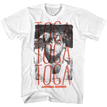 Animal House-Togatogatoga-White Adult S/S T-Shirt - White