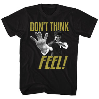 Bruce Lee Feel Adult T-Shirts