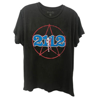 Rush - 2112 Starman Logo | Black S/S Adult T-Shirt - Clothing, Shoes & Accessories:Men's Clothing:T-Shirts - Coastline Mall