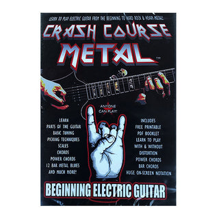 CRASH COURSE METAL BEGINNING ELECTRIC GUITAR DVD - DVDs & Movies:DVDs & Blu-ray Discs - Coastline Mall