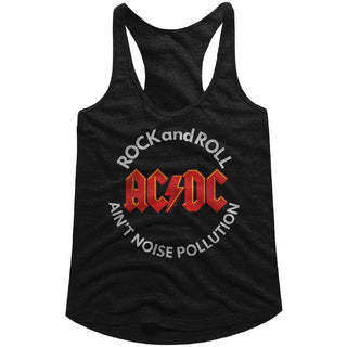 AC/DC - Noise Pollution | Black Ladies Racerback - Coastline Mall