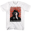 Ac/Dc - Lock Up Daughters | White S/S Adult T-Shirt - Coastline Mall