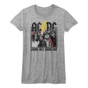 AC/DC - HWY2HELL Lyrics | Athletic Heather Ladies S/S T-Shirt - Coastline Mall