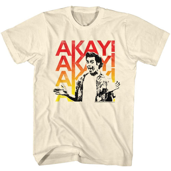 Ace Ventura-Akayakay-Natural Adult S/S Tshirt - Coastline Mall